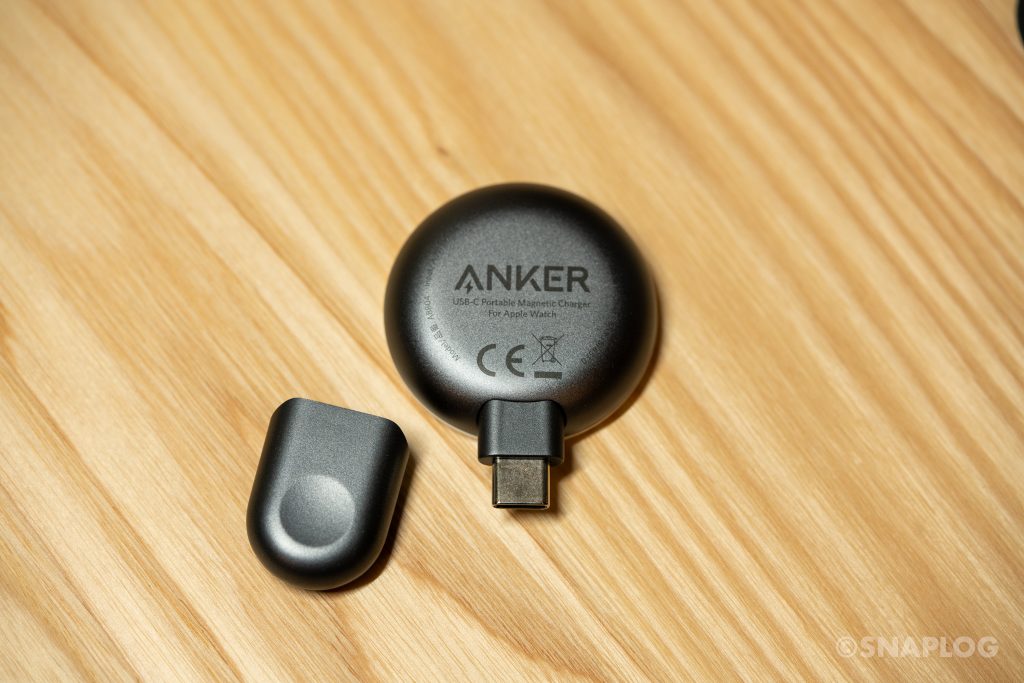 Anker Portable Magnetic Charger for Apple Watch　裏側