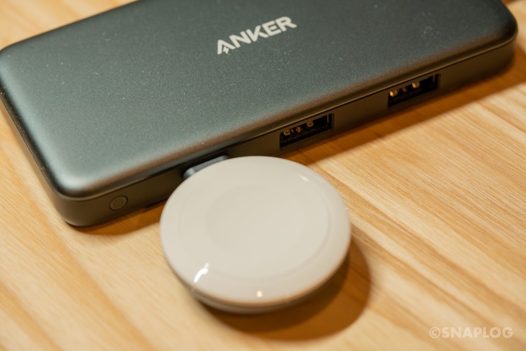 Anker Portable Magnetic Charger for Apple Watch ポート潰れる